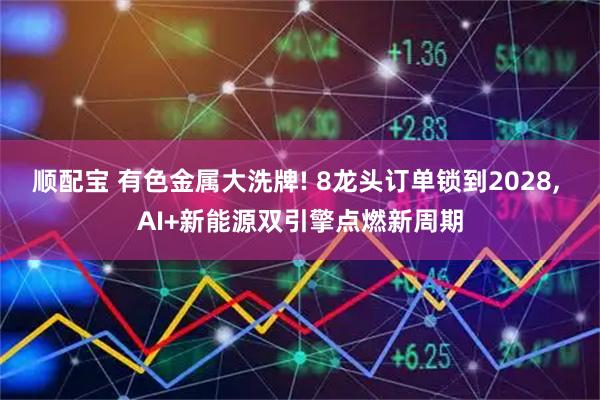 顺配宝 有色金属大洗牌! 8龙头订单锁到2028, AI+新能源双引擎点燃新周期