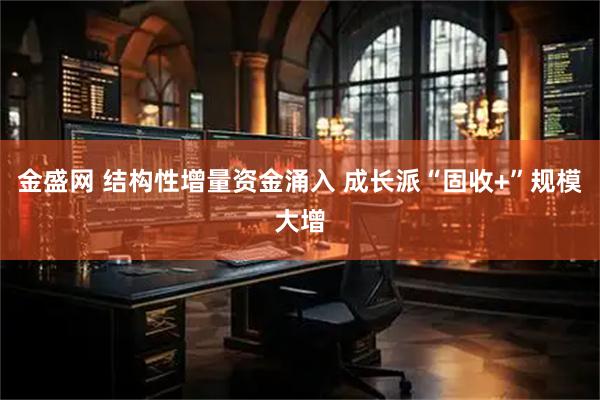 金盛网 结构性增量资金涌入 成长派“固收+”规模大增